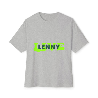 Live Lenny Pop Unisex Oversized Boxy tee Printify