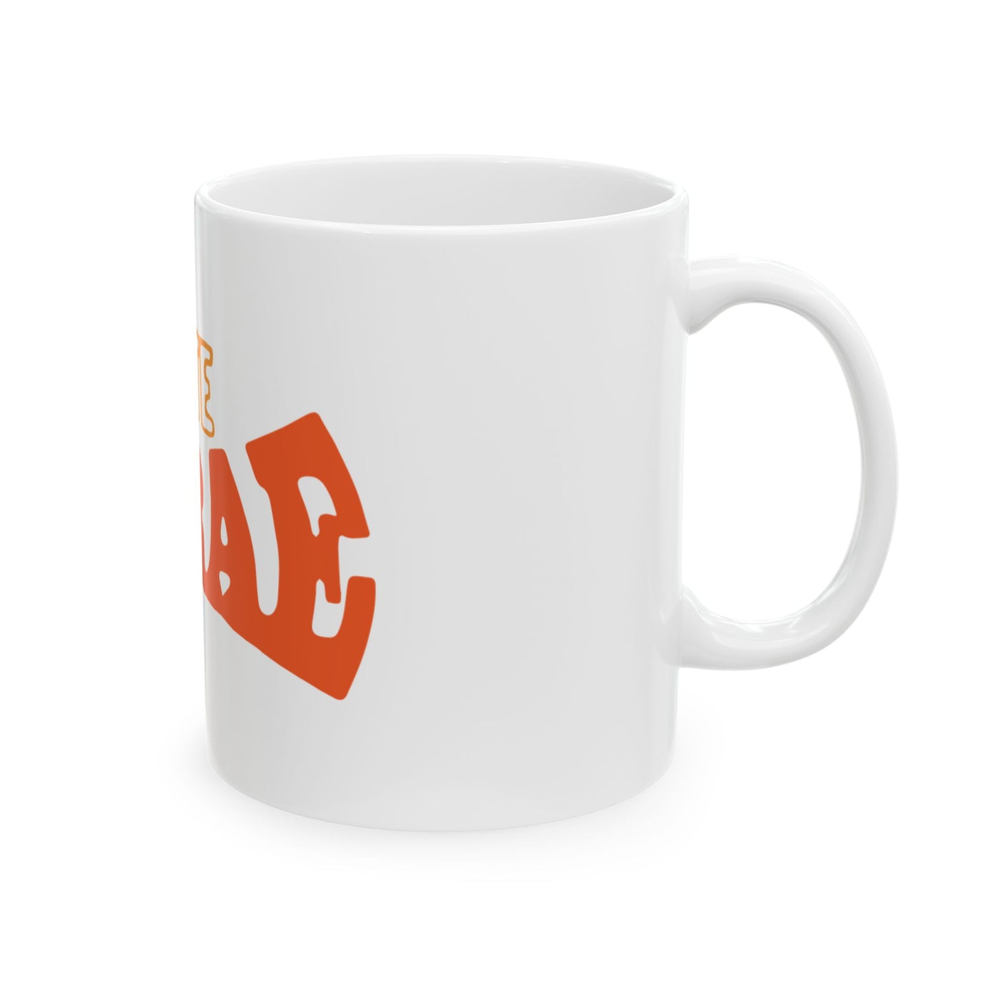 Pastel Retro Ceramic Mug, (11oz, 15oz) - snazzymerch