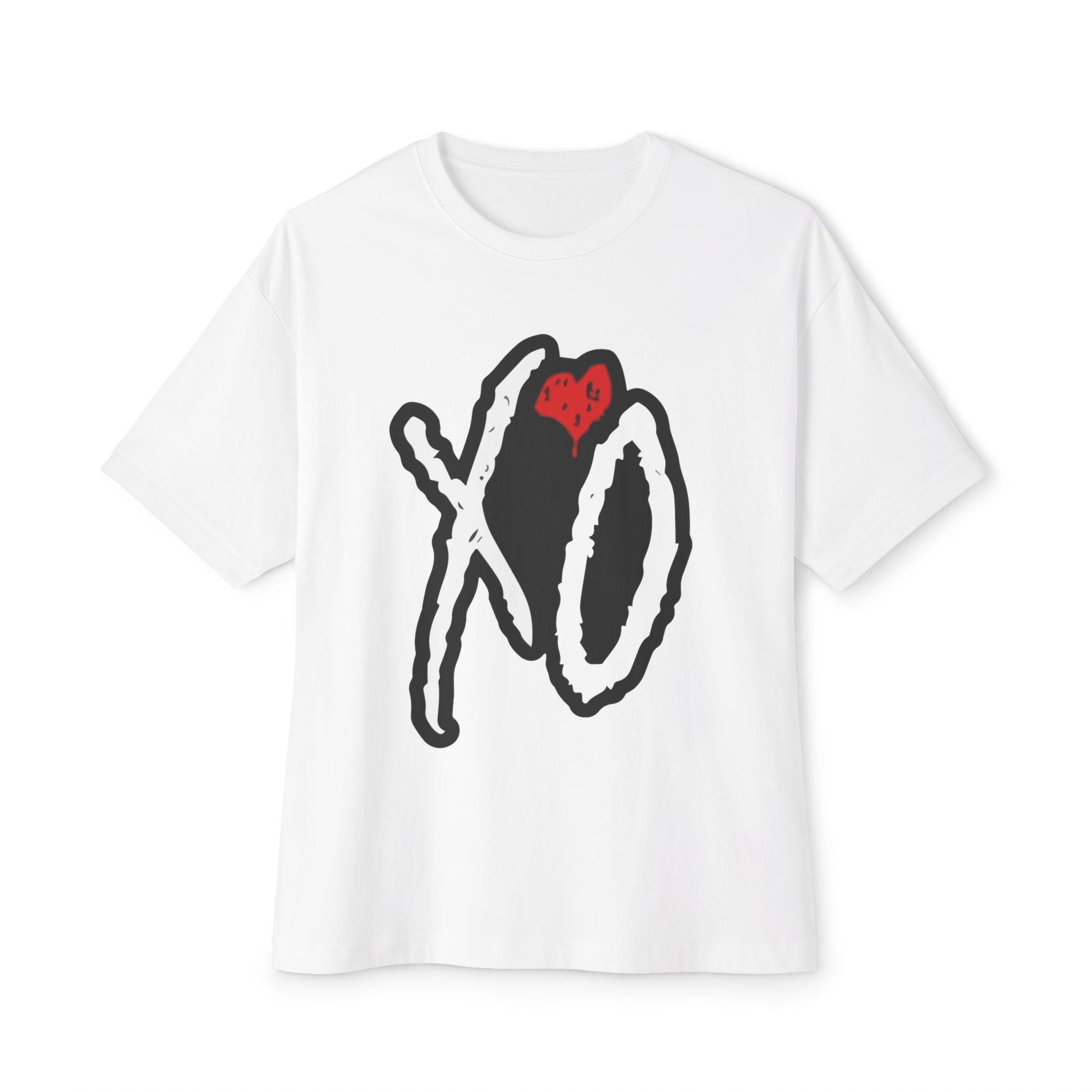 Heart & Shadows Unisex Oversized Boxy Tee - snazzymerch