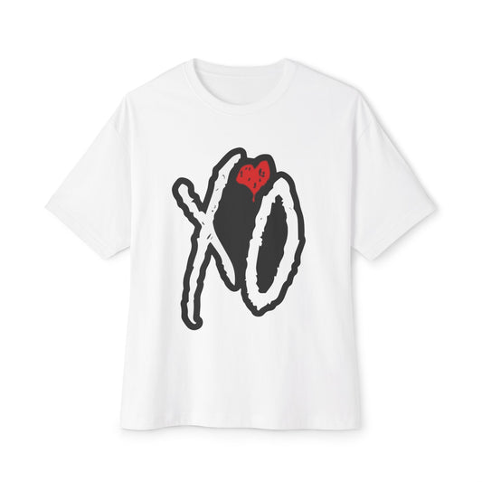 Heart & Shadows Unisex Oversized Boxy Tee - snazzymerch