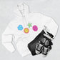 Lucky Star & Clover Patch Three-Panel Fleece Hoodie - snazzymerch