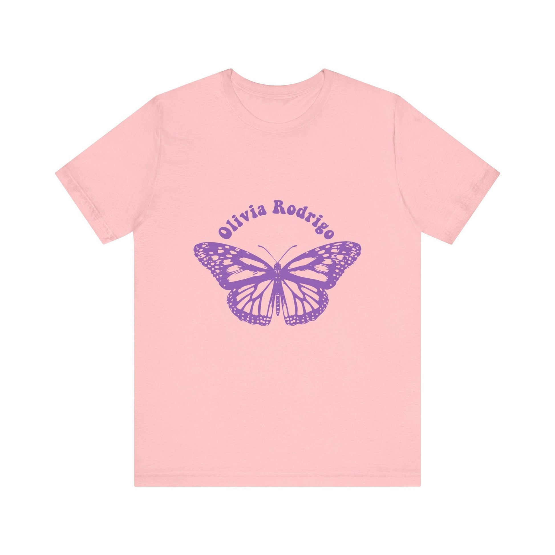 Olivia Rodrigo Unisex Jersey Short Sleeve Tee - With Butterfly Printify