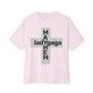 Lady Cross Mayhem-Unisex Oversized Tee Printify