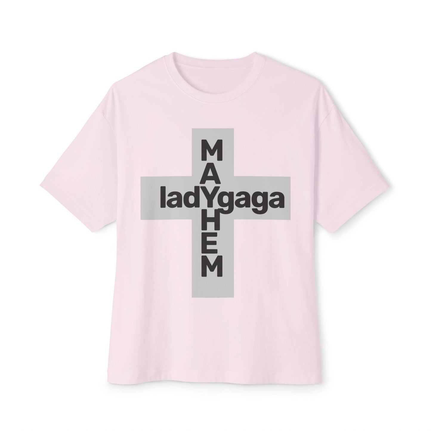 Lady Cross Mayhem-Unisex Oversized Tee Printify