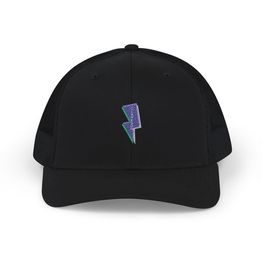 Neon Bolt Energy Snapback Trucker cap Printify