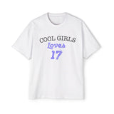 Love for 17 Graphic Men's Heavy Oversized Tee - snazzymerch