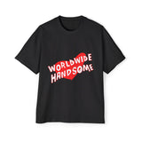 Worldwide Handsome Heart Men's Heavy Oversized Tee - snazzymerch