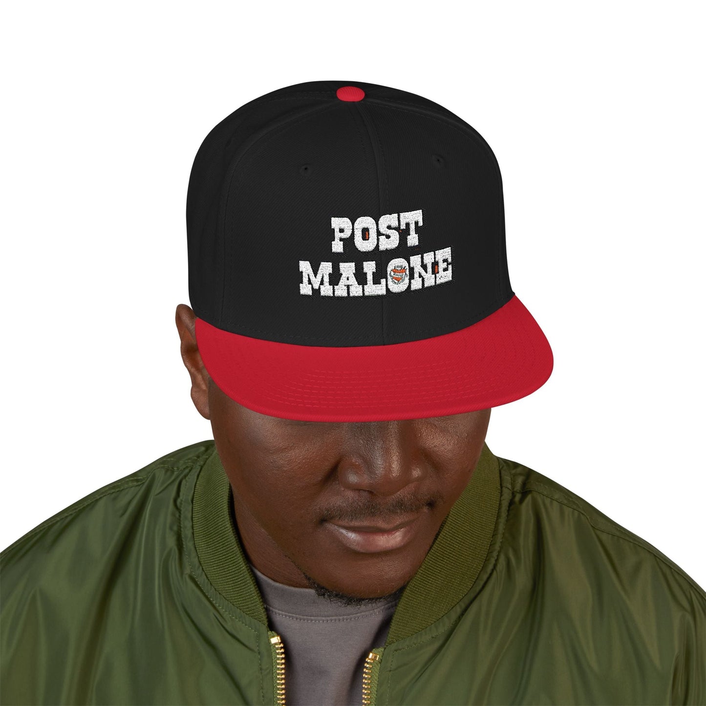 Snapback (Embroidery) – Post Malone Bold Design Printify