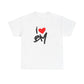 Sketch Love Groove Unisex Heavy cotton Tee Printify