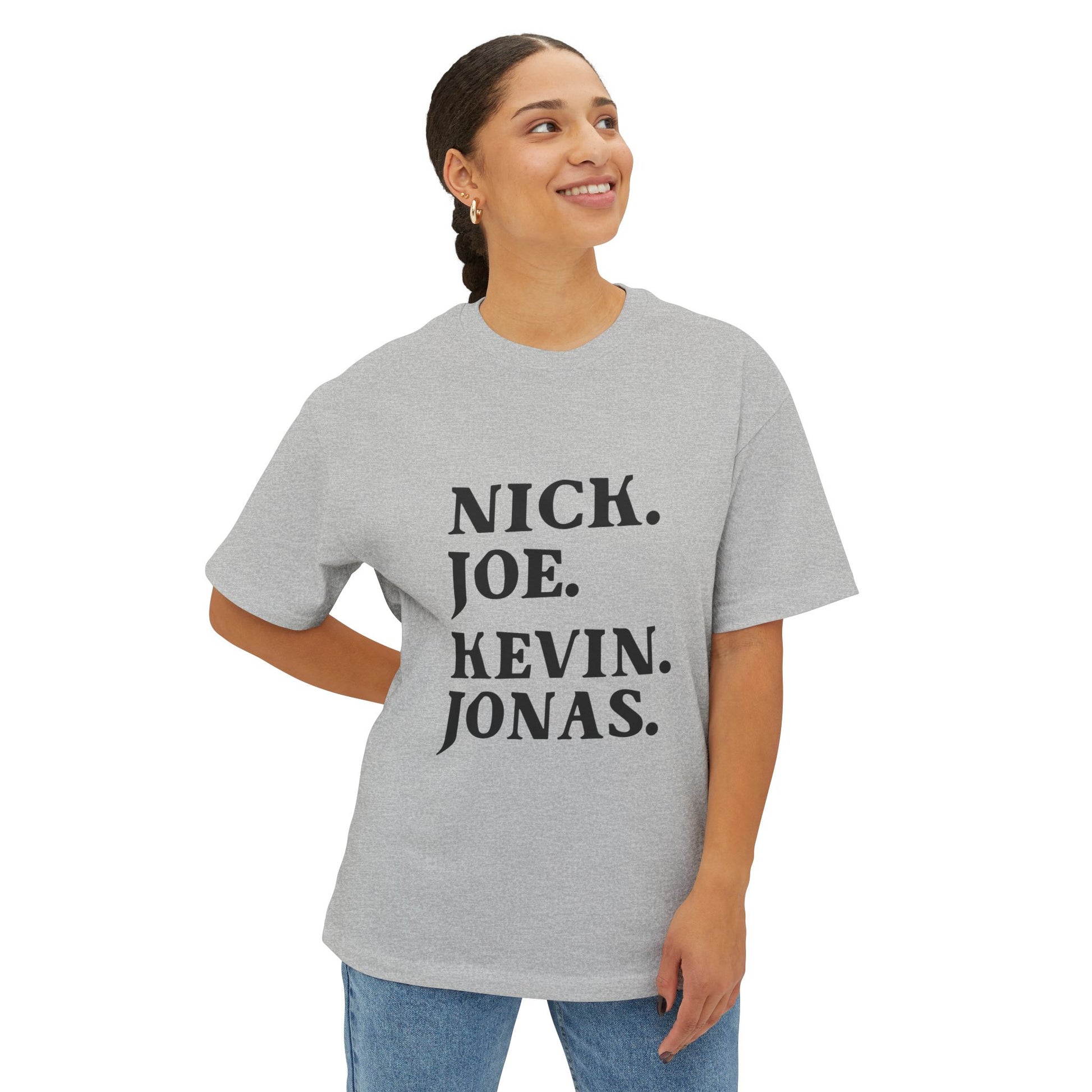 Retro Pop Art Unisex Oversized Boxy Tee - snazzymerch