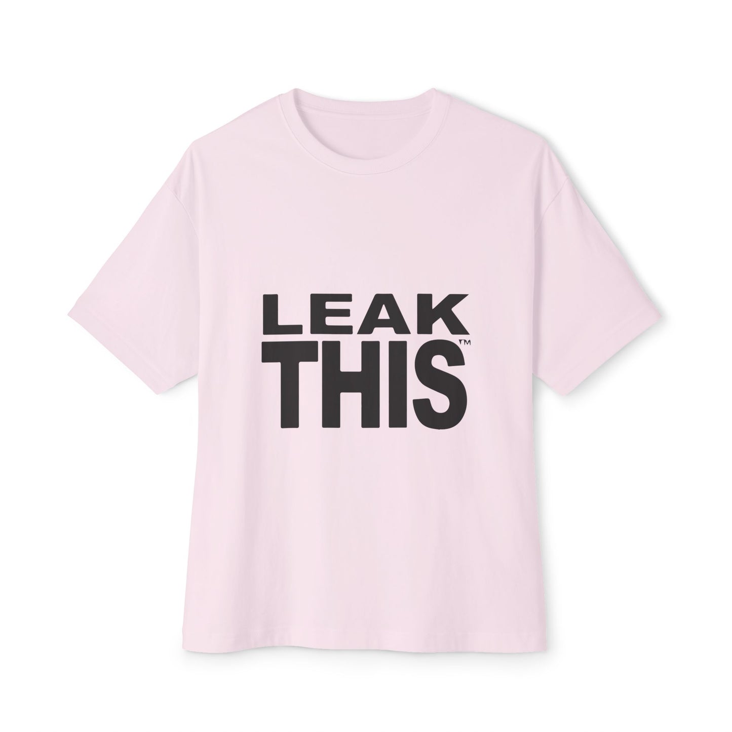 Bold Lettering Unisex Oversized Boxy Tee - snazzymerch