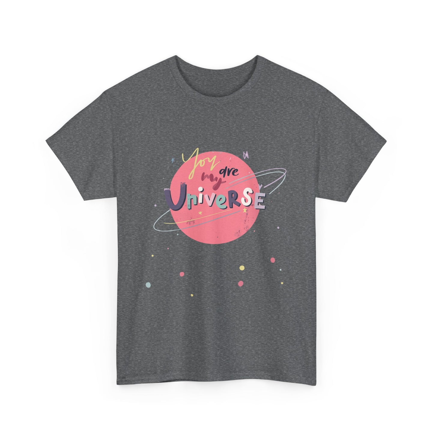 Pastel Planet & Universe Unisex Cotton Tee Printify