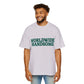 Global Handsome Typography Men's Heavy Oversized Tee - snazzymerch