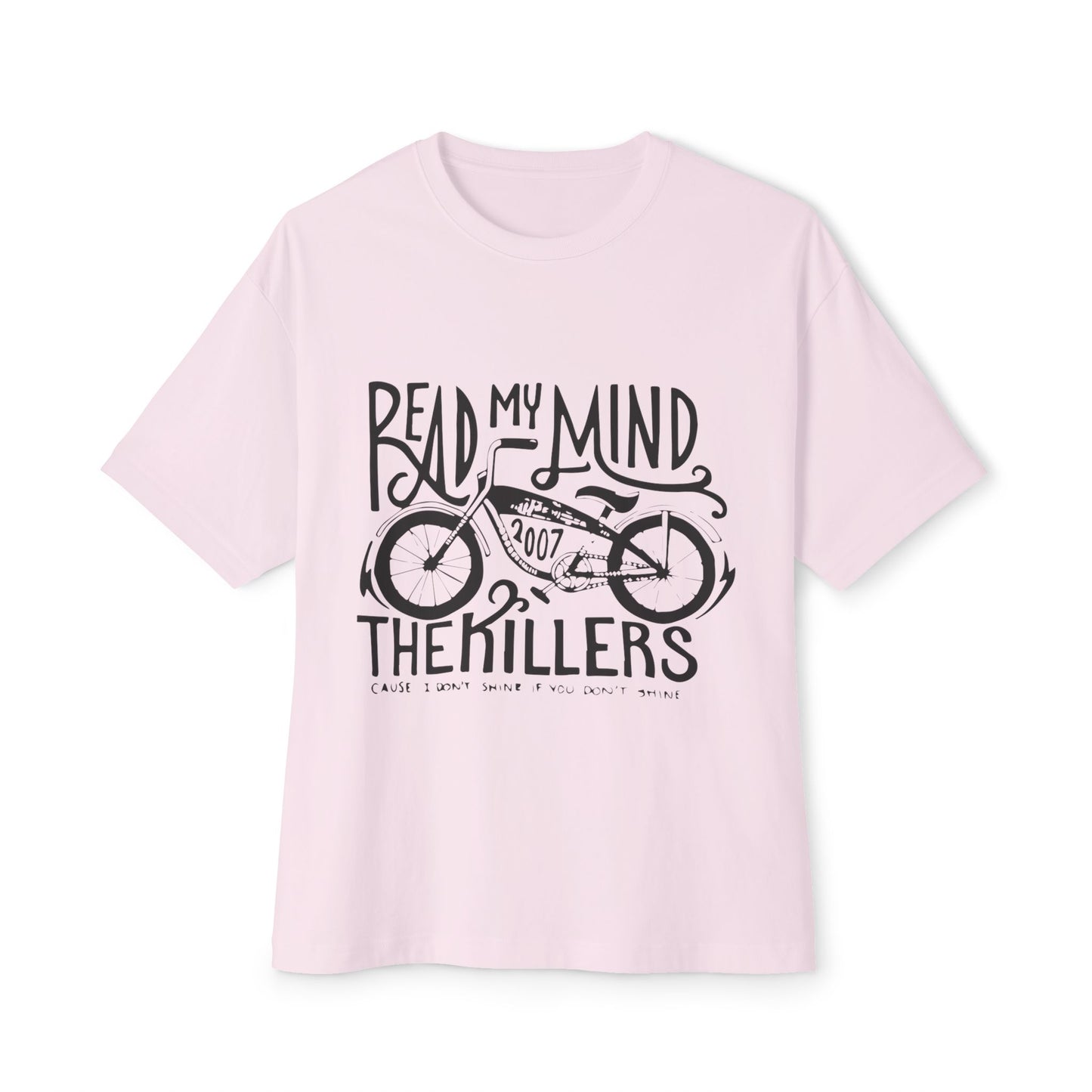 Dot Matrix-Inspired Unisex Oversized Boxy Tee - snazzymerch