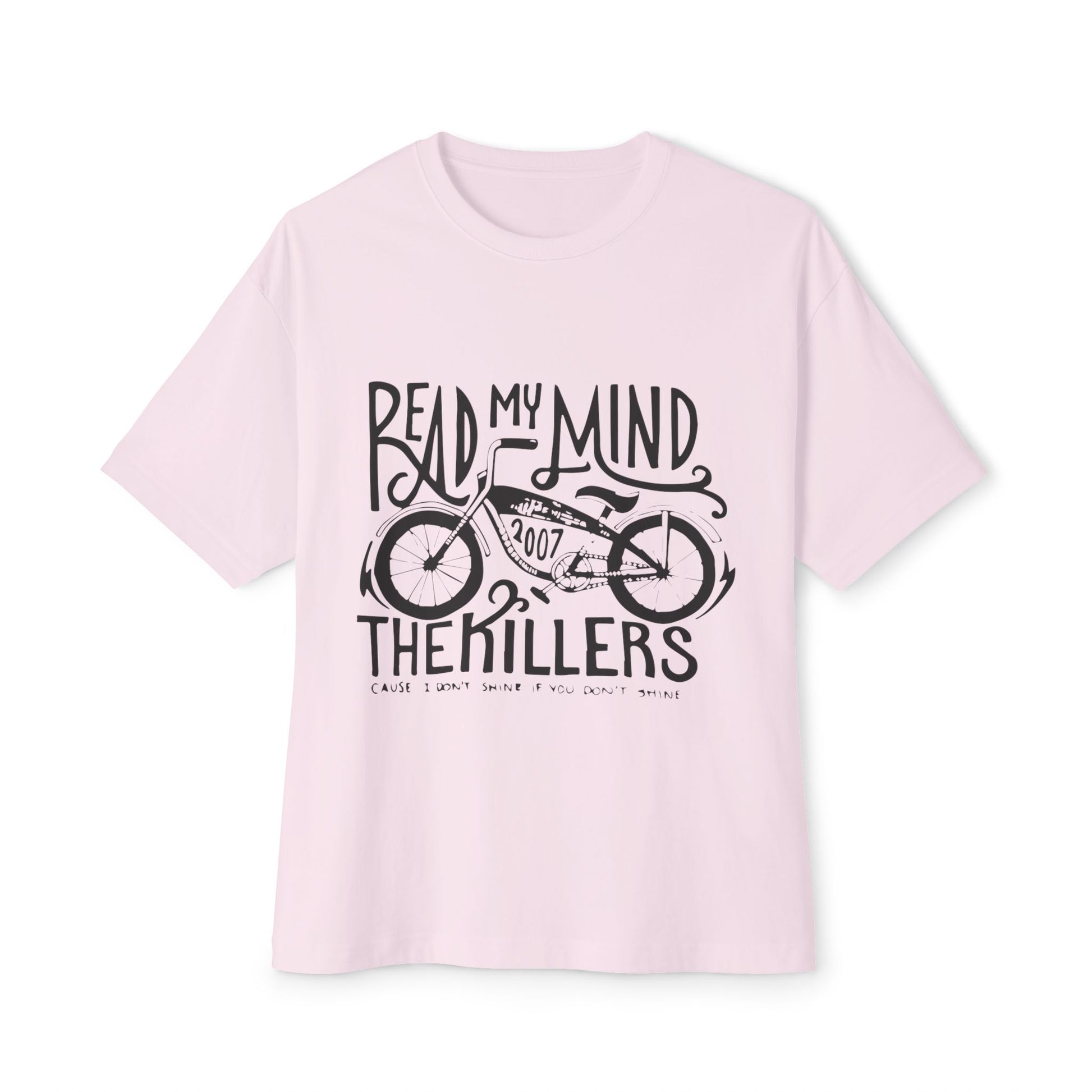 Dot Matrix-Inspired Unisex Oversized Boxy Tee - snazzymerch