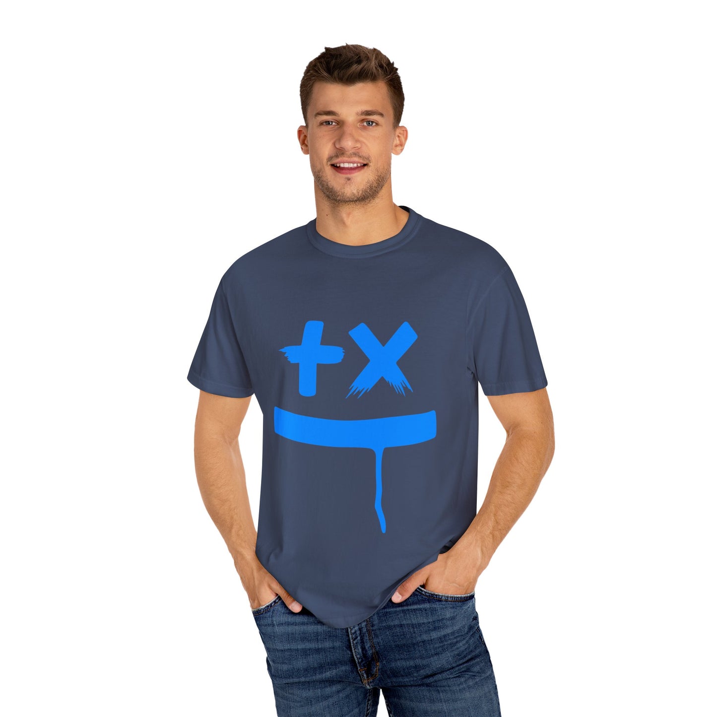 Ed Sheeran Smiley Dyed T-Shirt | Vintage Comfort