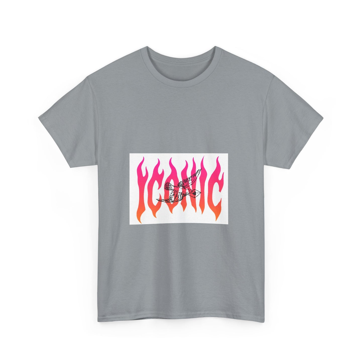 Flame Flight Iconic Unisex Heavy cotton tee Printify