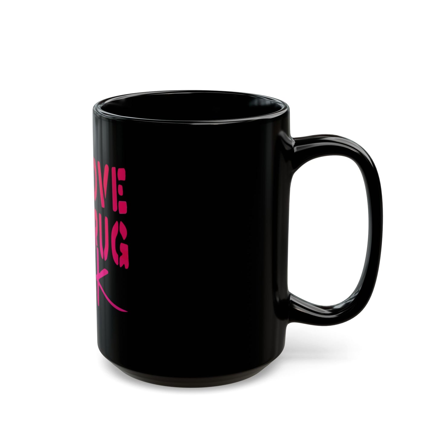 Love & Energy Black Mug (11oz, 15oz) - snazzymerch