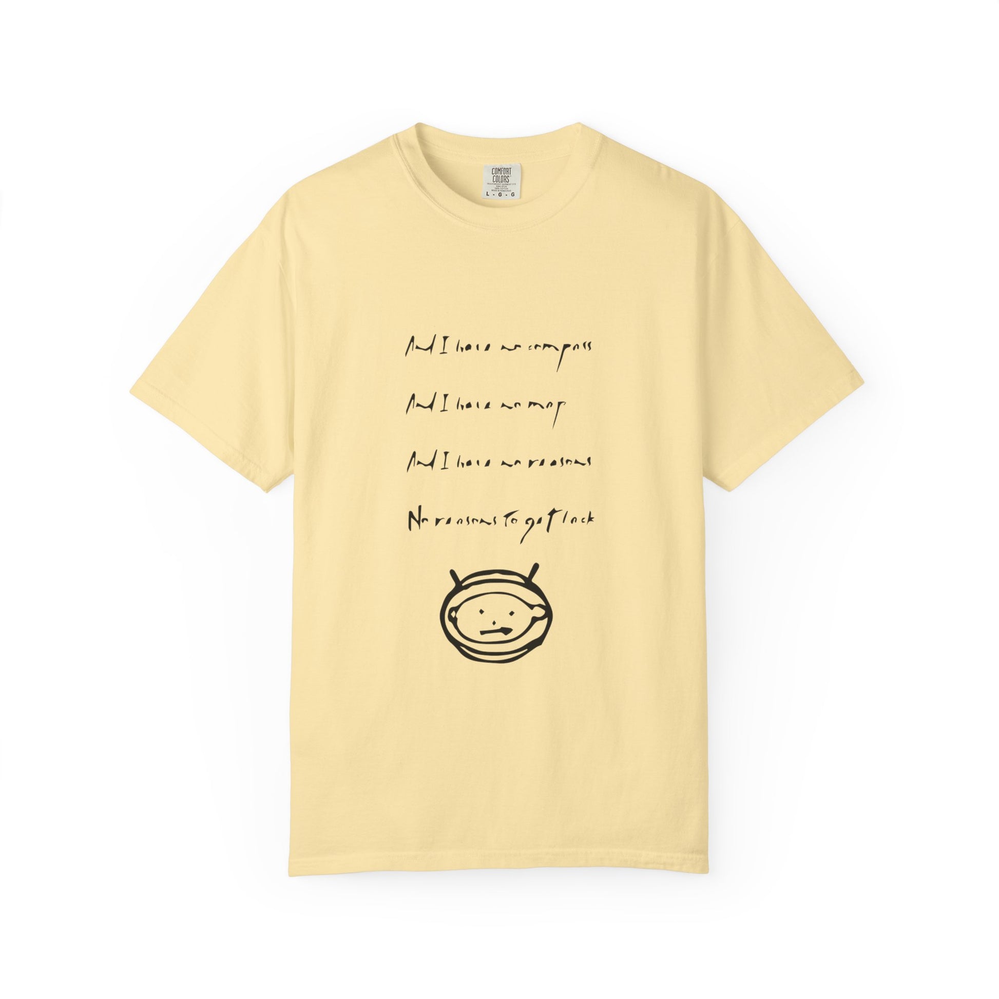 Minimalist Music Unisex Garment-Dyed T-shirt - snazzymerch