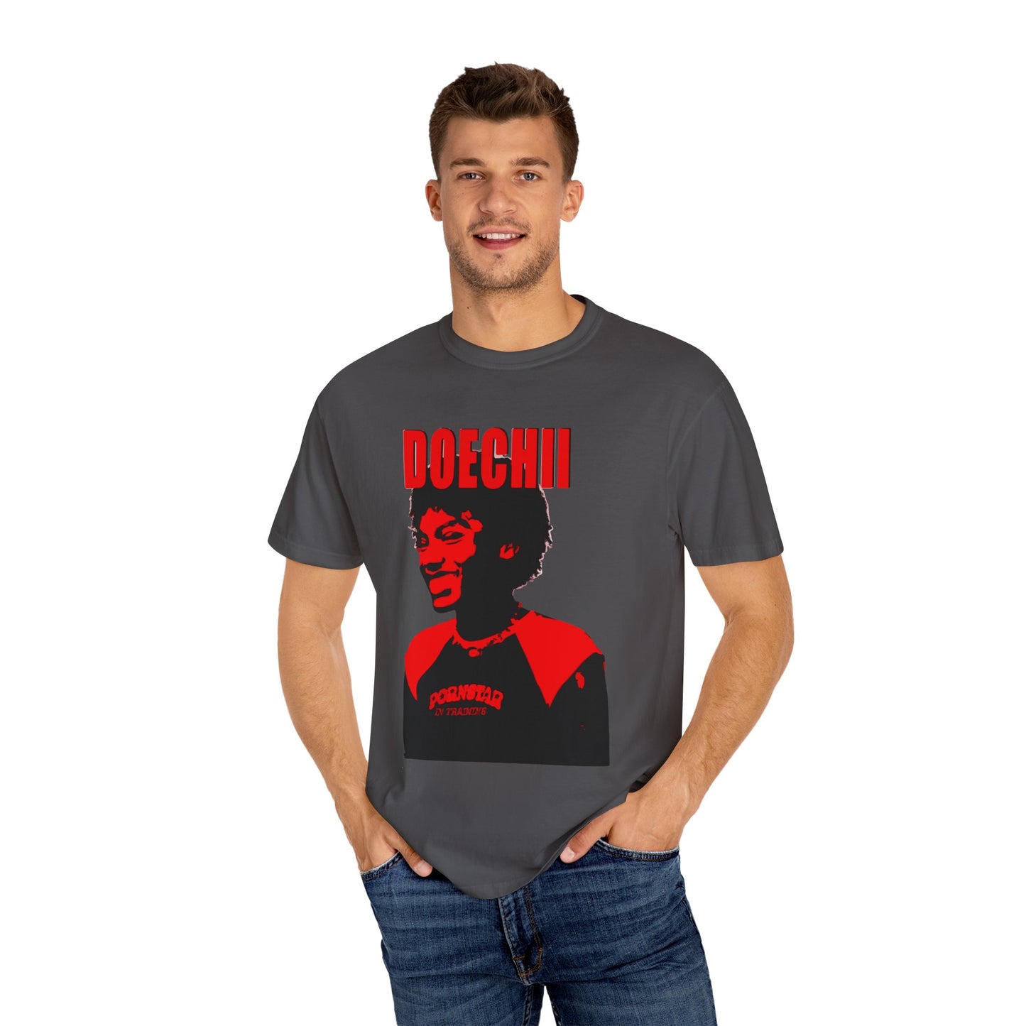 Art Portrait Unisex Garment-Dyed T-shirt - snazzymerch