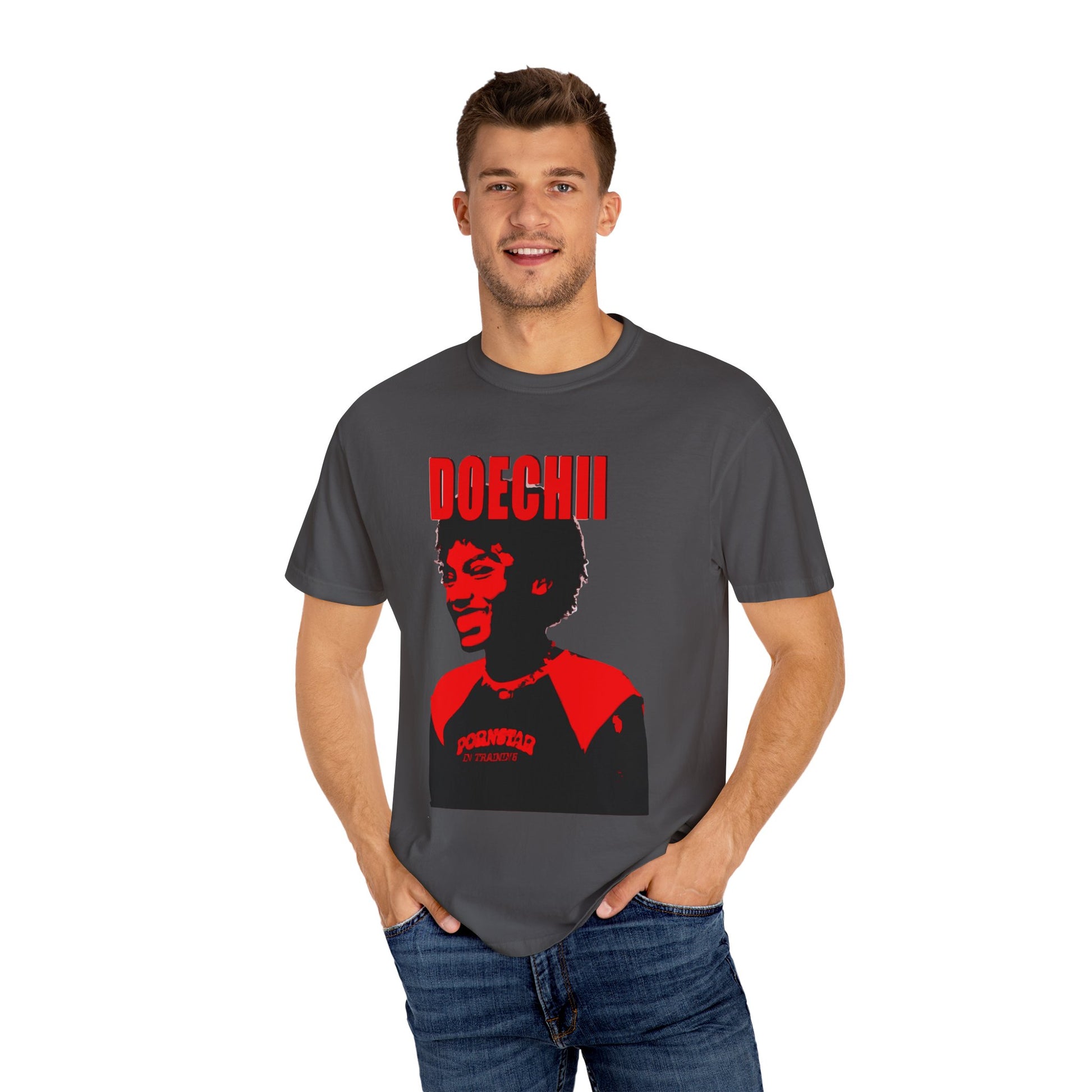 Art Portrait Unisex Garment-Dyed T-shirt - snazzymerch