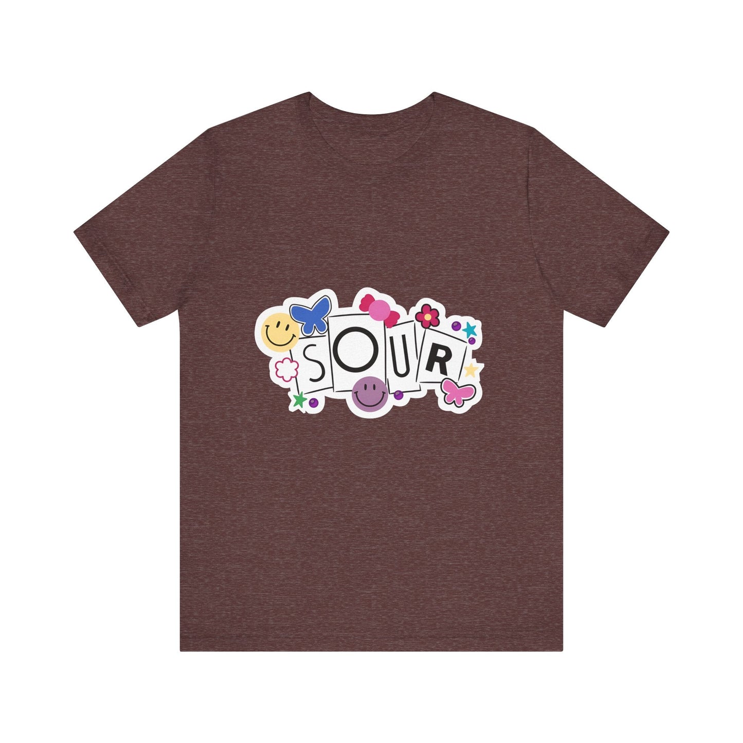 Olivia Rodrigo Unisex Jersey Short Sleeve Tee - Sour Printify