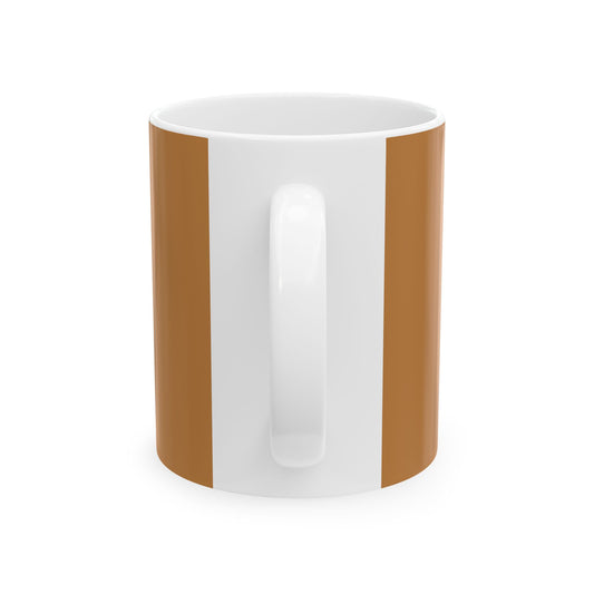Dot Matrix-Inspired Ceramic Mug, (11oz, 15oz) - snazzymerch