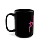 Bold Neon Pop Black Mug (11oz, 15oz) - snazzymerch
