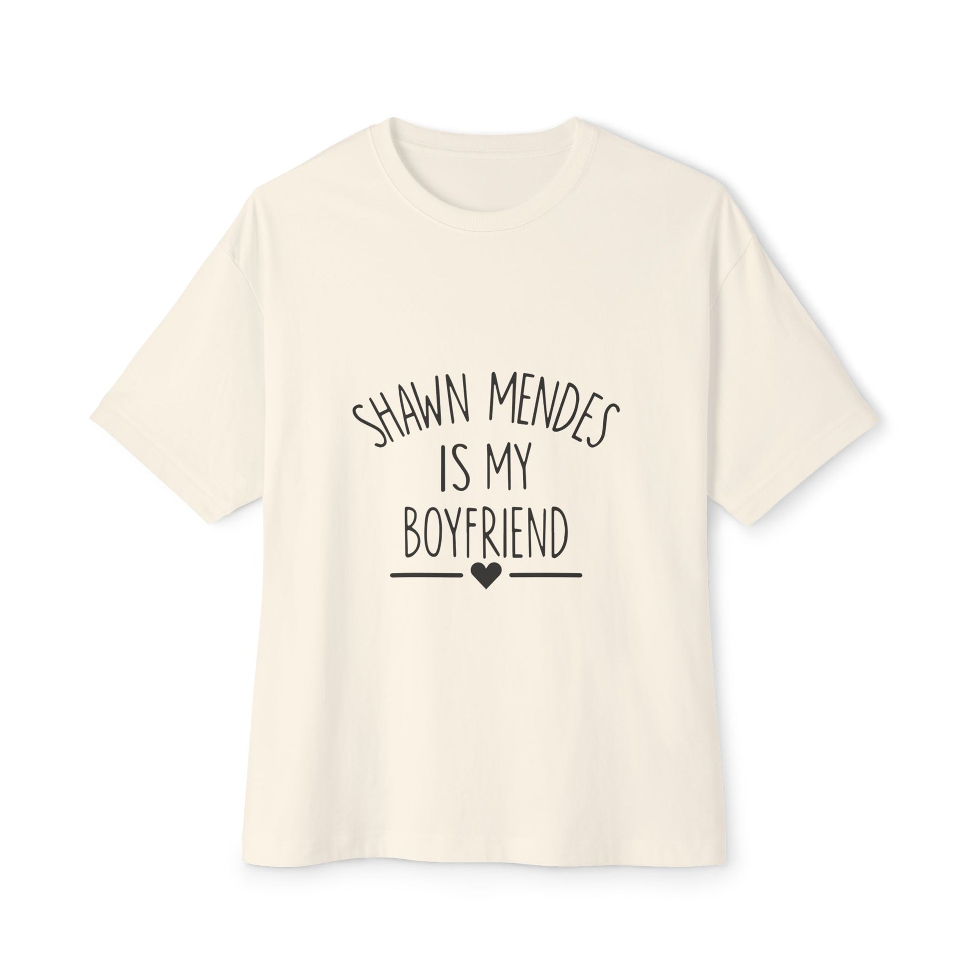 Muted Bloom Unisex Oversized Boxy Tee Printify