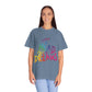 Unisex Garment-Dyed T-Shirt Inspired by Coldplay’s Iconic A Head Full of Dreams Printify