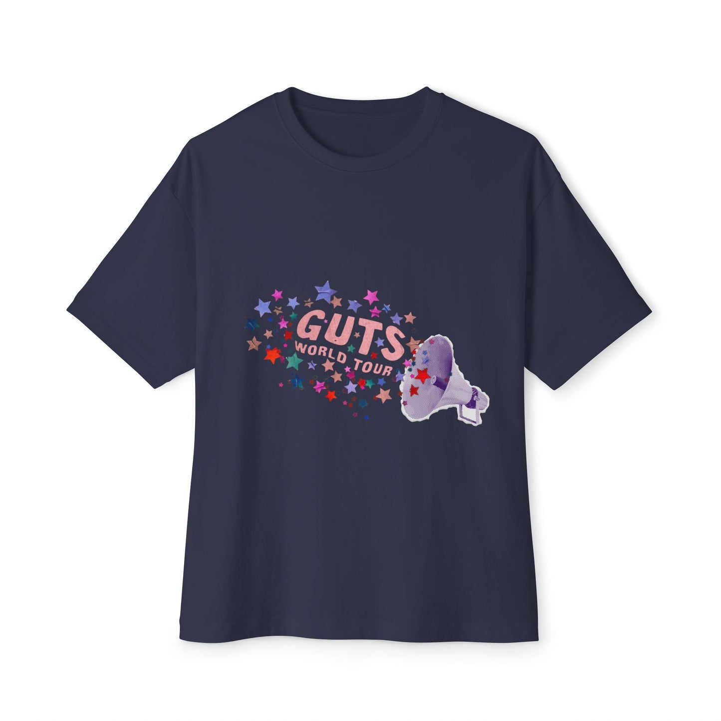 Guts World Tour Megaphone-Oversized Tee Printify