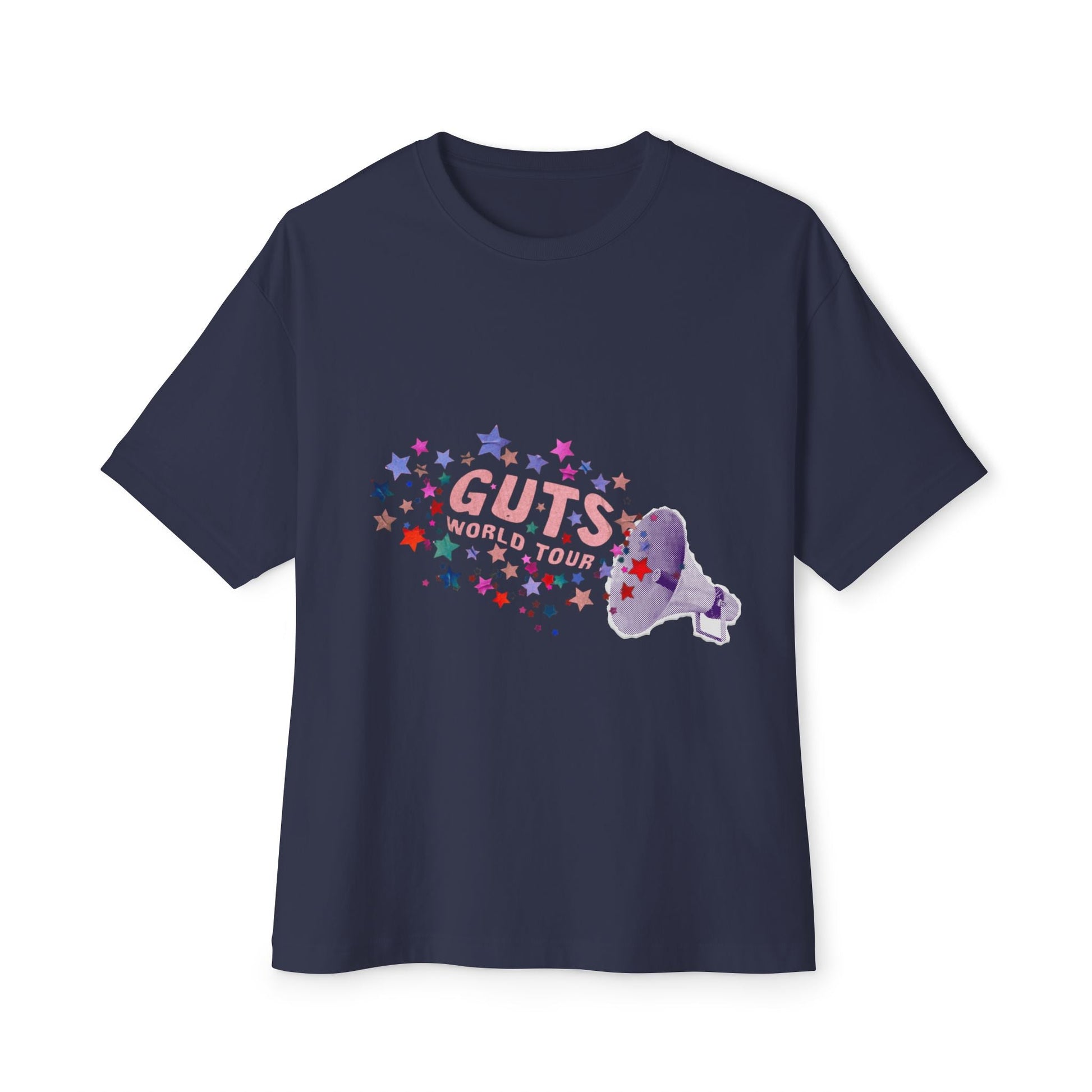 Guts World Tour Megaphone-Oversized Tee Printify