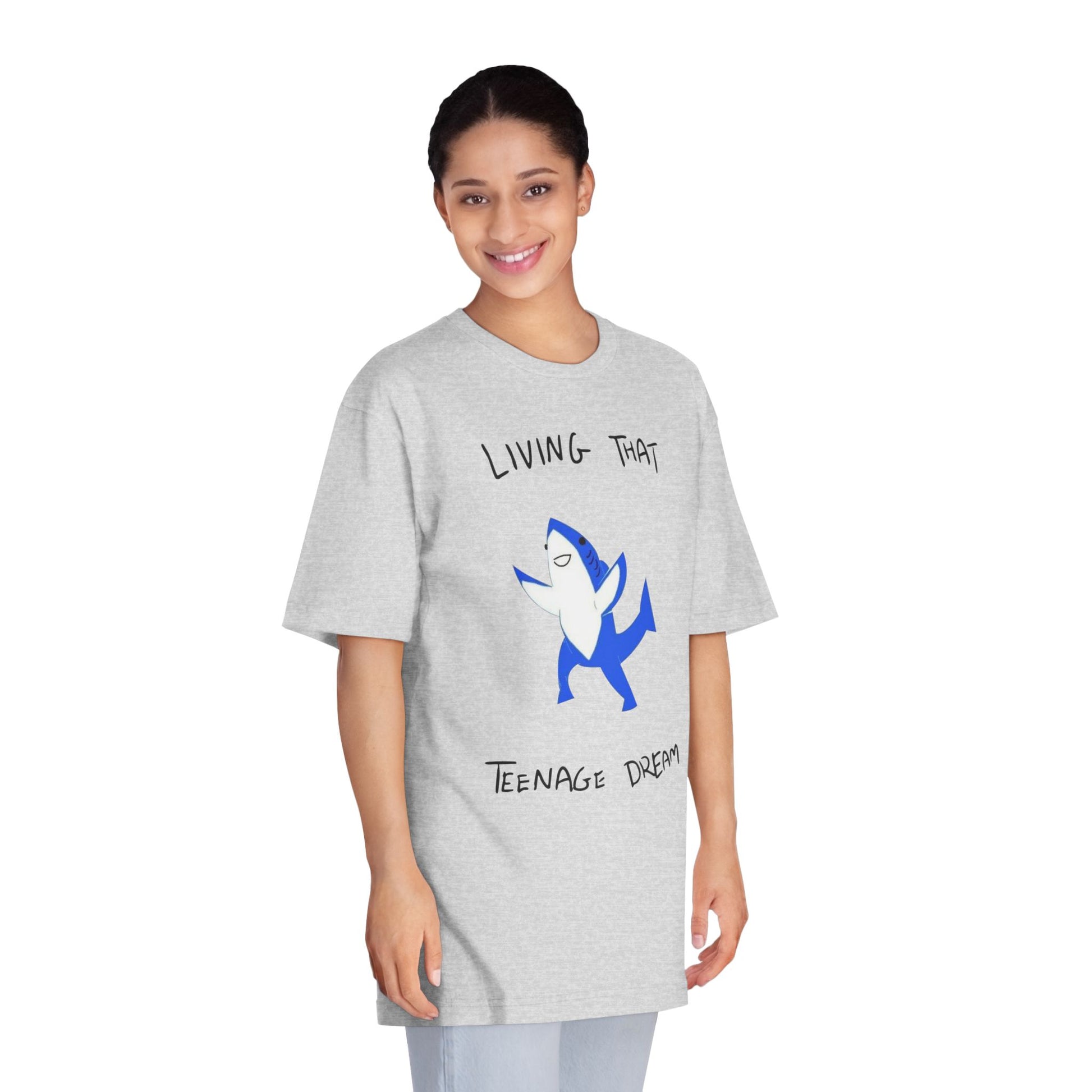 Linear Echo - Unisex Classic Crewneck T-shirt Printify