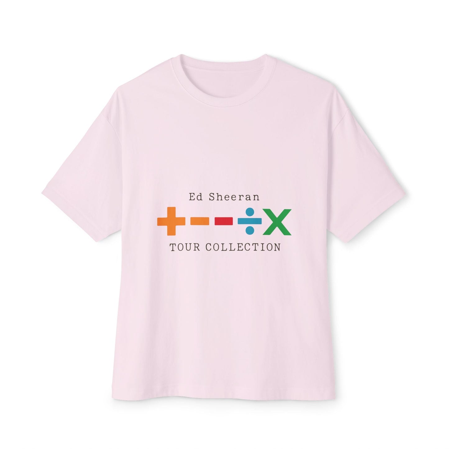Unisex Oversized Boxy Tee – Ed Sheeran Edition Printify