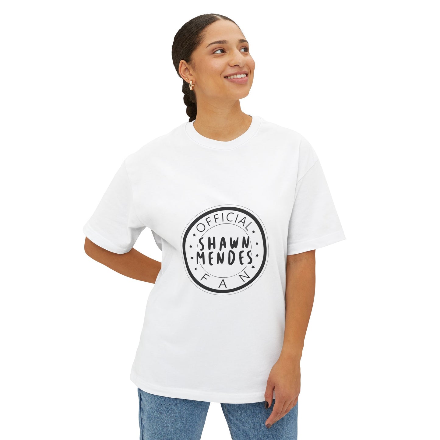 Outline Echo Unisex Oversized Boxy Tee Printify