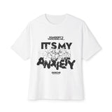 Block Font Quote Unisex Oversized Boxy Tee - snazzymerch