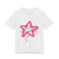Graffiti Star Beats Unisex Jersey short sleeve tee Printify