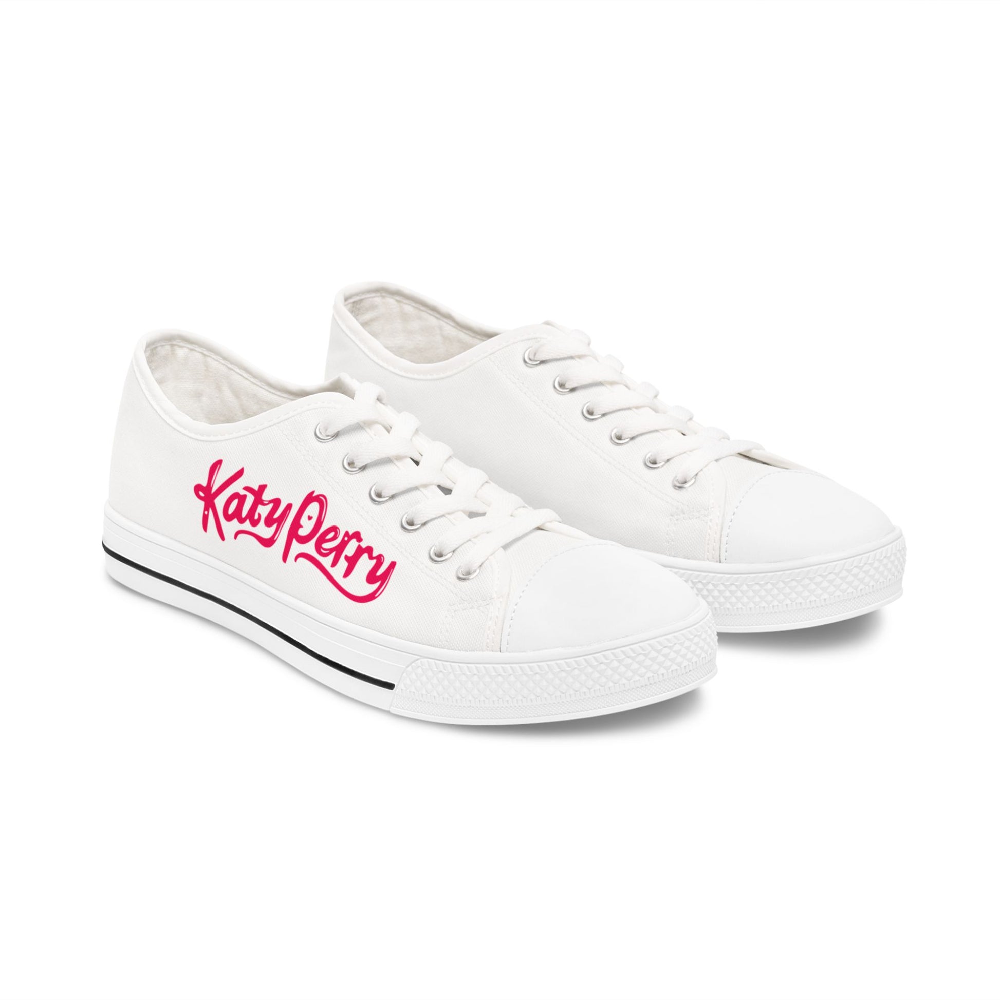 Katy Perry Pop Signature – Unisex Low Top Sneakers Printify