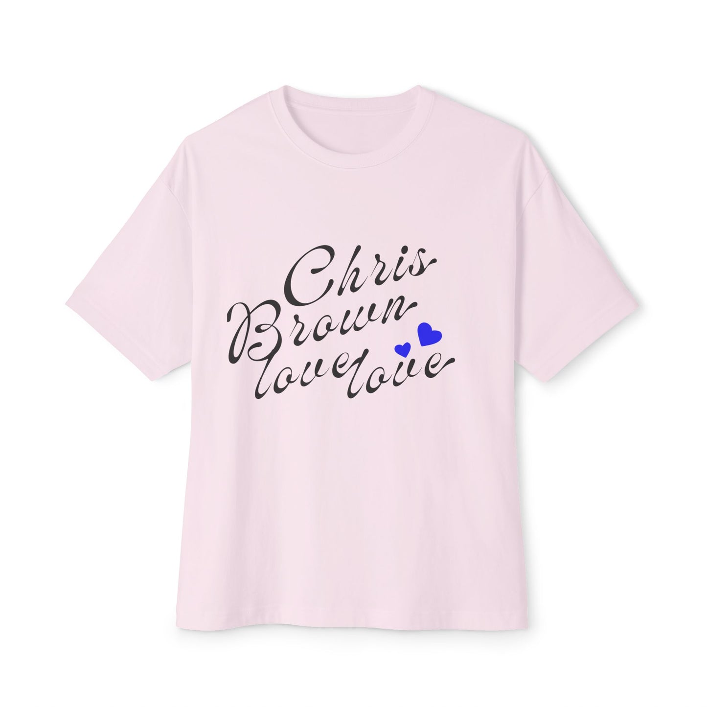 Heart Team Graphic Unisex oversized Boxy Tee - snazzymerch