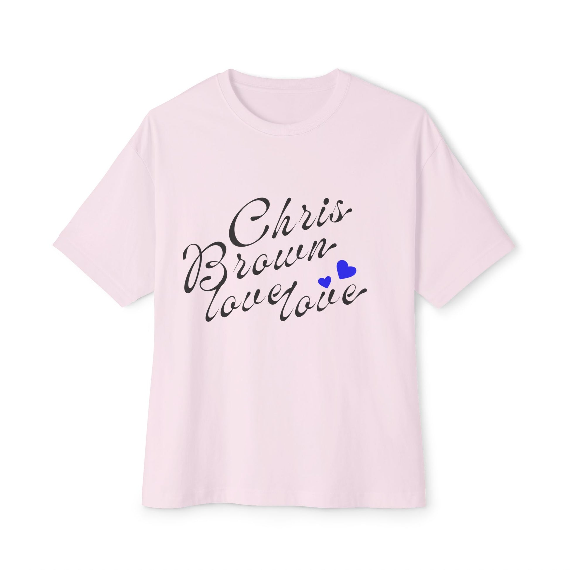 Heart Team Graphic Unisex oversized Boxy Tee - snazzymerch