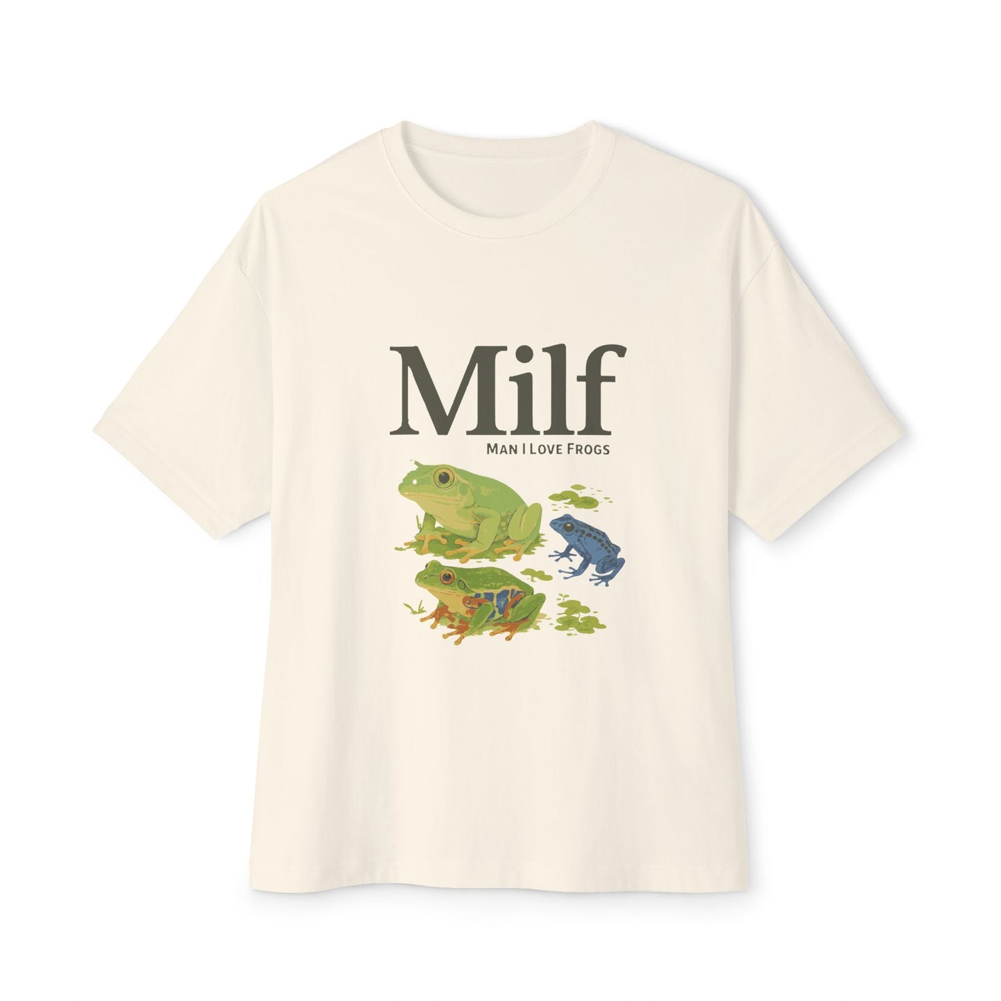Unisex Oversized Tee – Snazzy Funny Milf Edition Printify