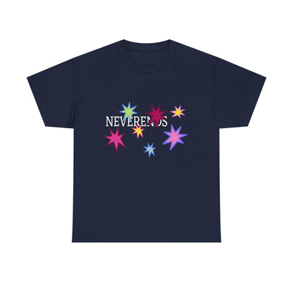 Rainbow Spark Burst Unisex Heavy Cotton Tee - snazzymerch