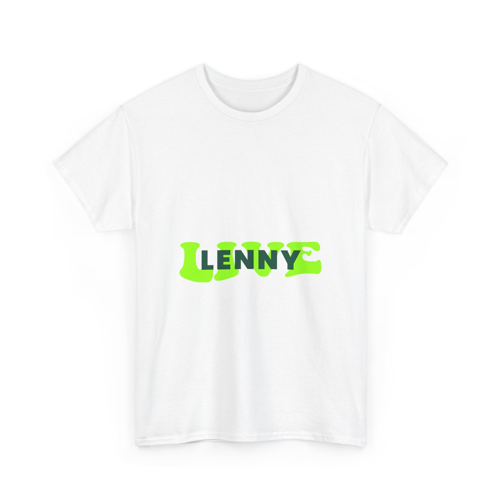 Live Lenny Pop Unisex Heavy cotton tee Printify