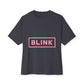 Minimal BLINK Logo – Oversized Boxy Tee Printify