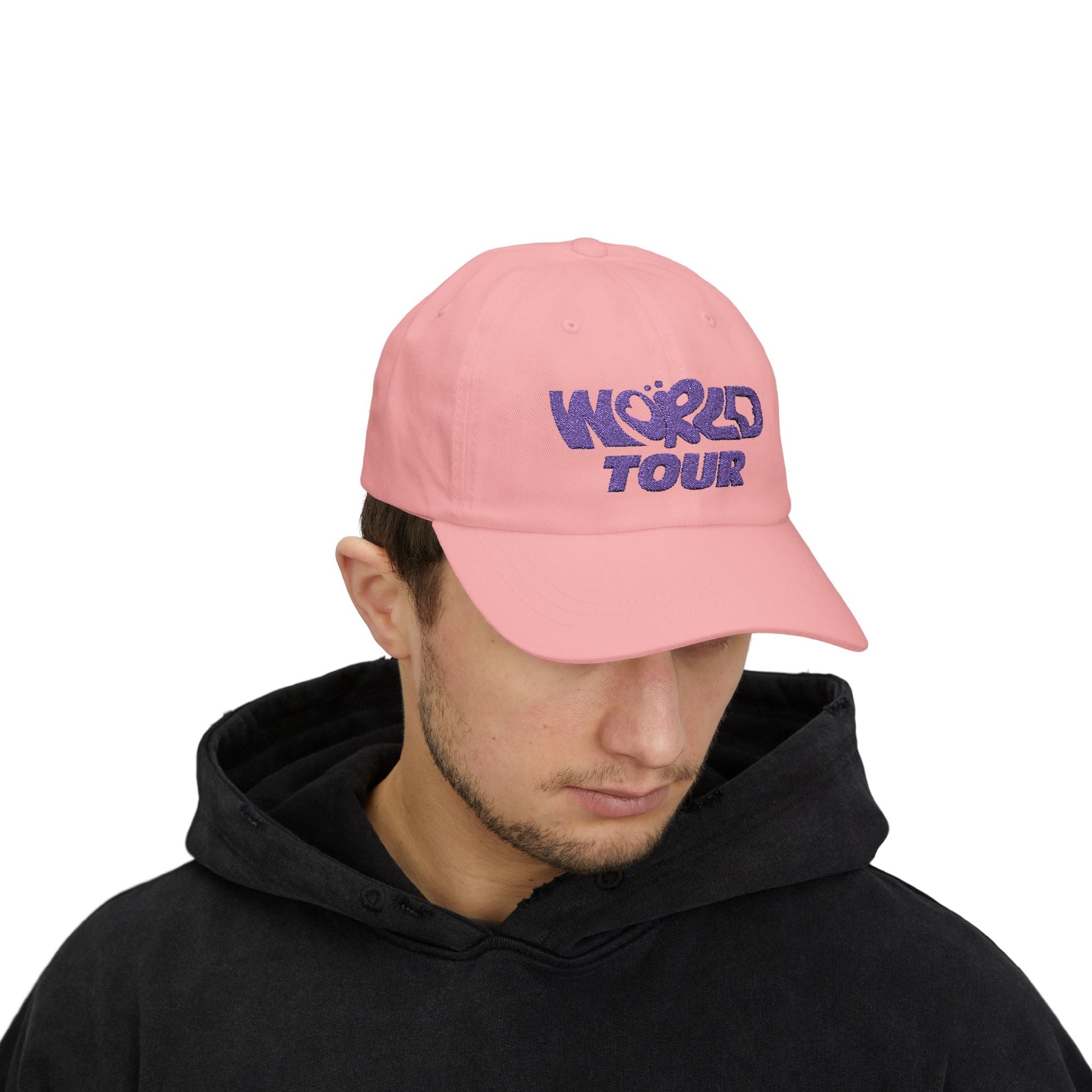 World Tour Bubble Letter Classic Dad Cap Printify