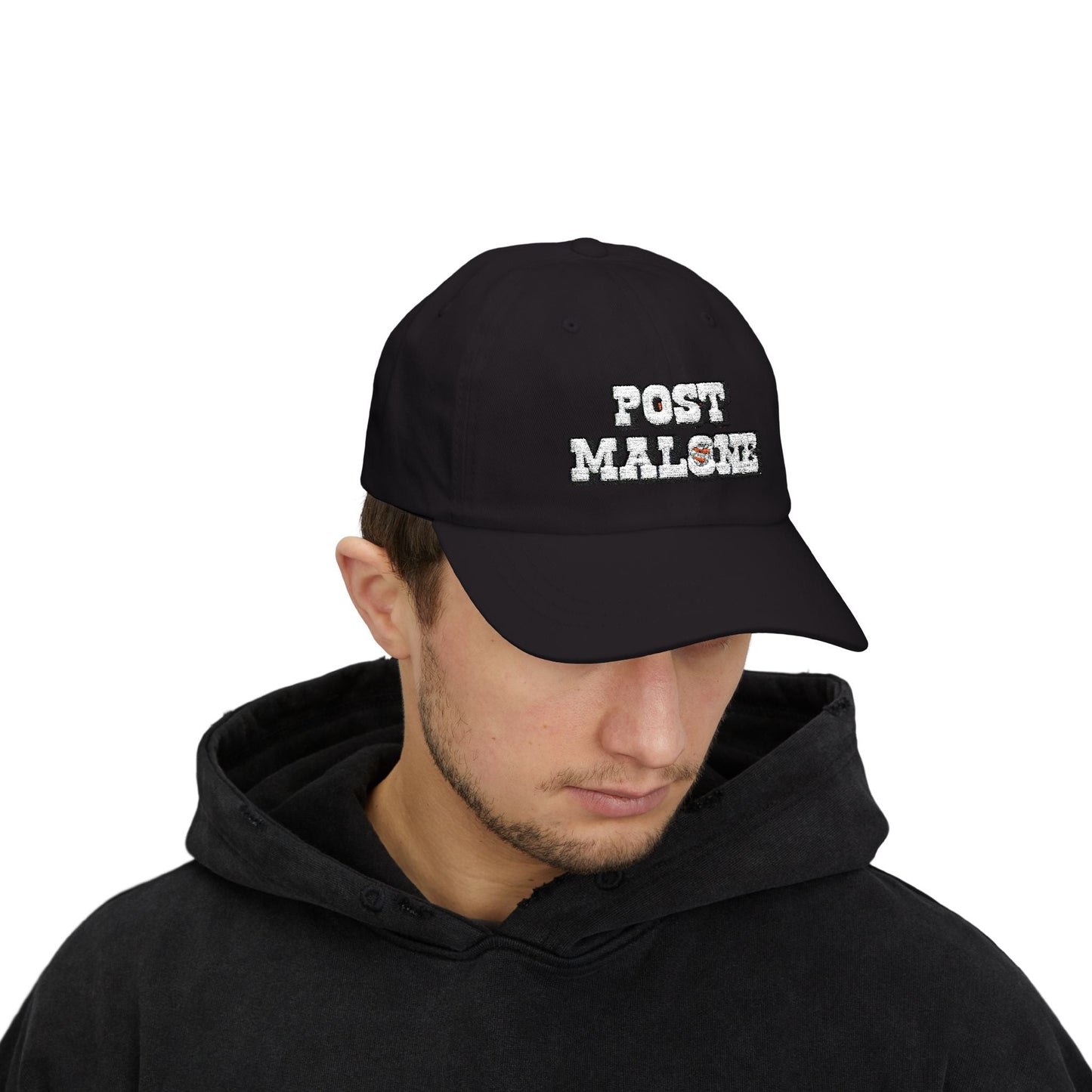Classic Dad Cap – Post Melone Bold Design Printify