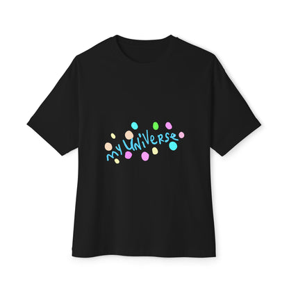 Pastel Universe Unisex Oversized Boxy Tee Printify