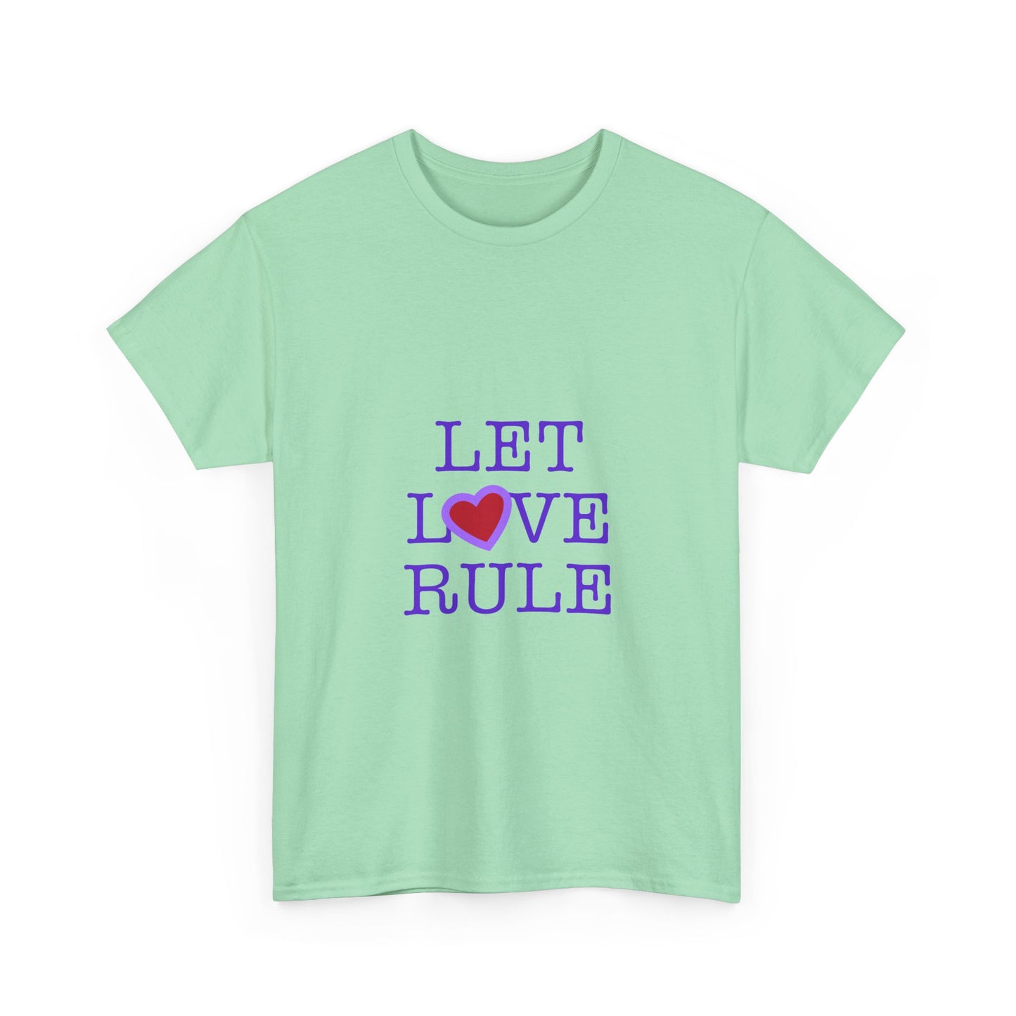 Let Love Rule (Remix) Unisex Heavy cotton tee Printify