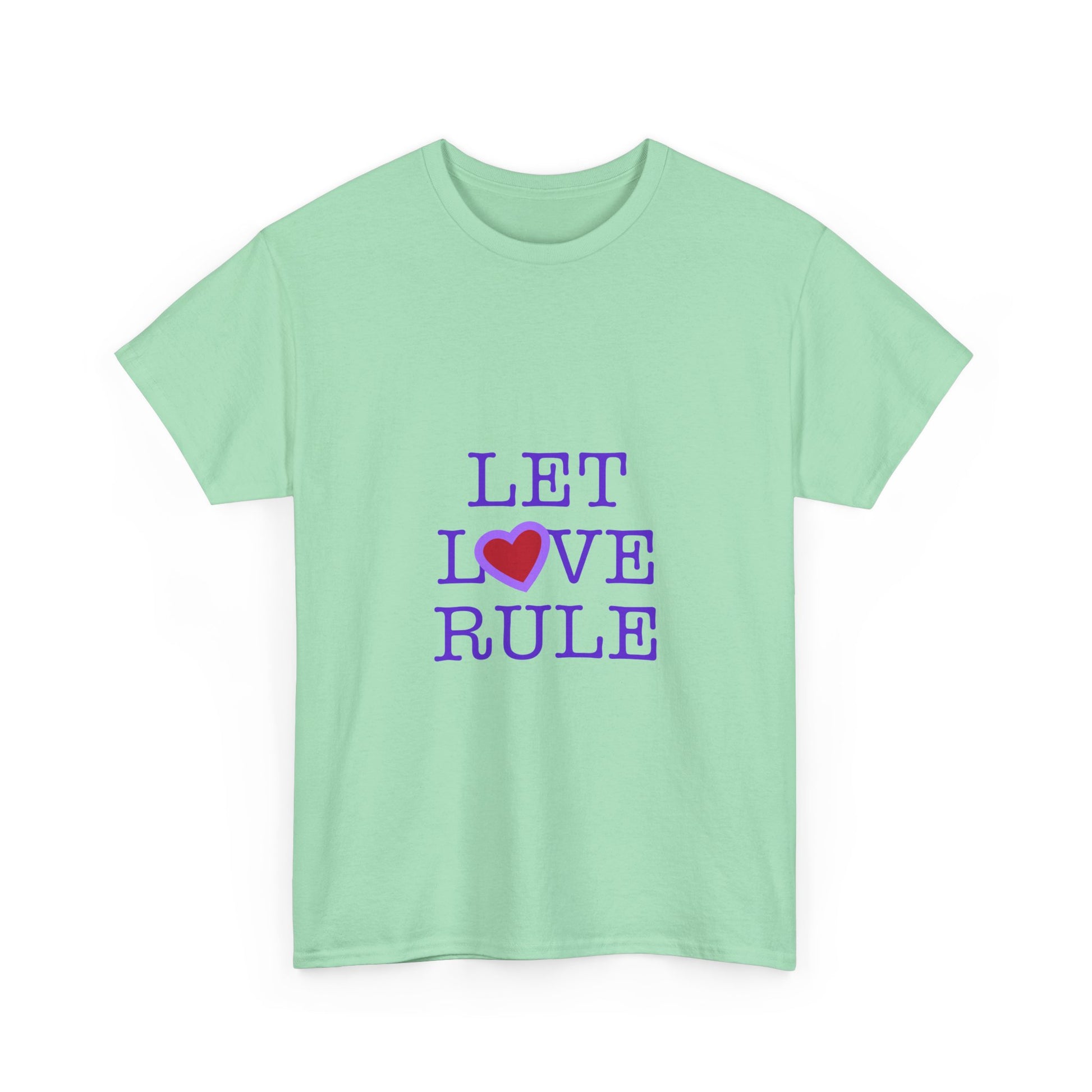 Let Love Rule (Remix) Unisex Heavy cotton tee Printify