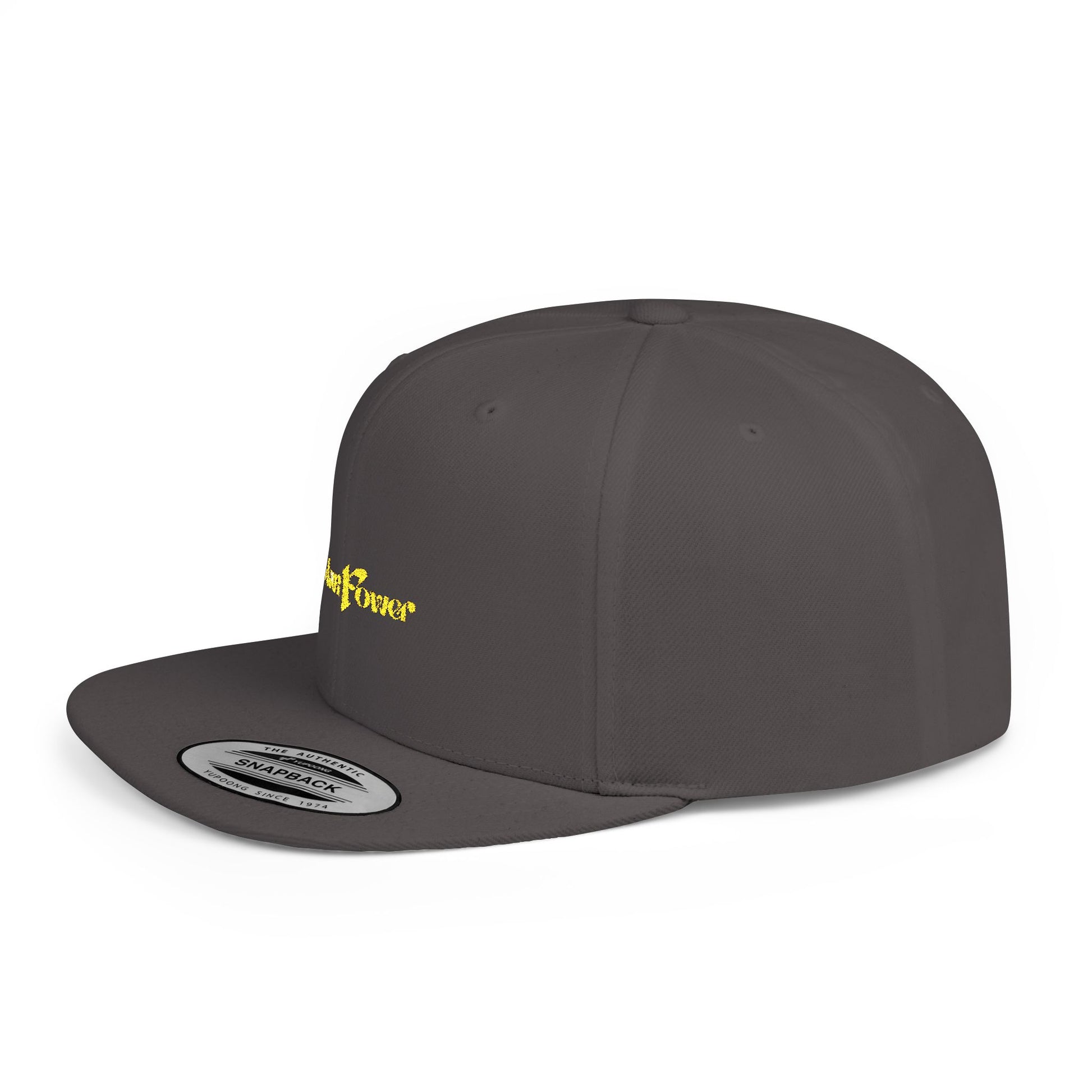 Solar Power Retro Flat Bill Snapback - snazzymerch